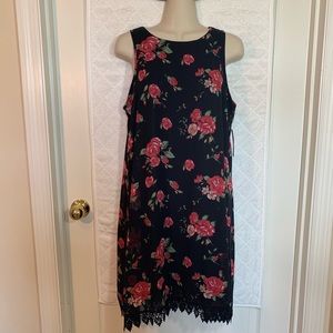 Sleeveless dress Robert Louis rose print